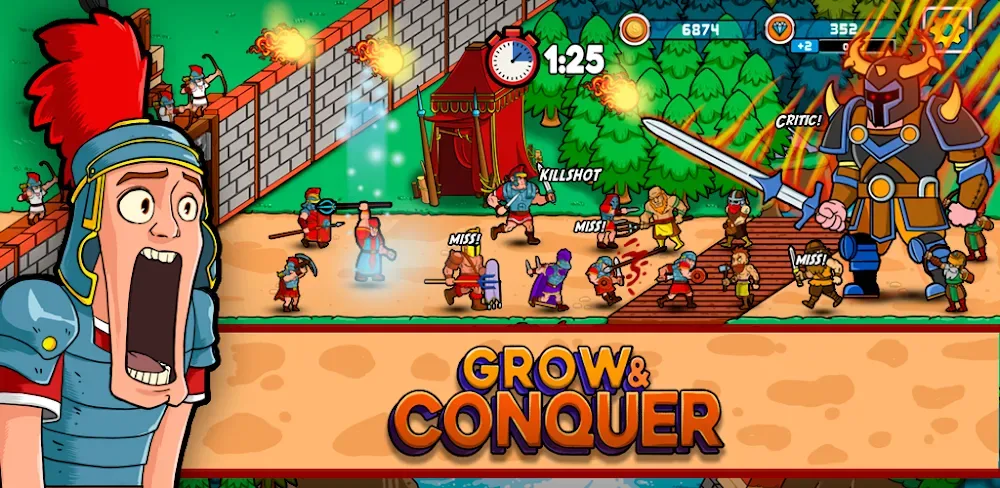 Grow and Conquer MOD APK Cover