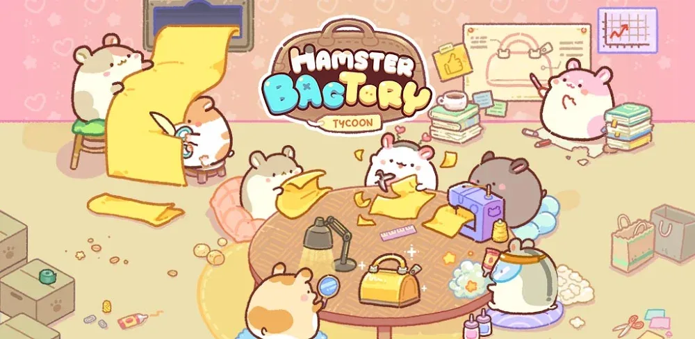 Hamster Bag Factory MOD APK Cover