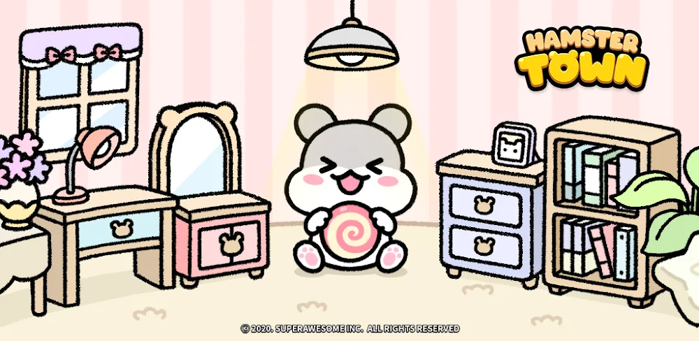 Hamster Town MOD APK Cover