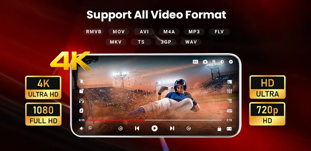 HD Video Player All Formats (Rocks Player) MOD APK Cover