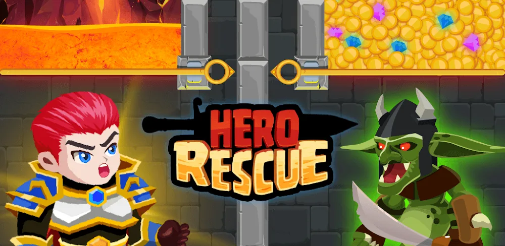 Hero Rescue MOD APK Cover