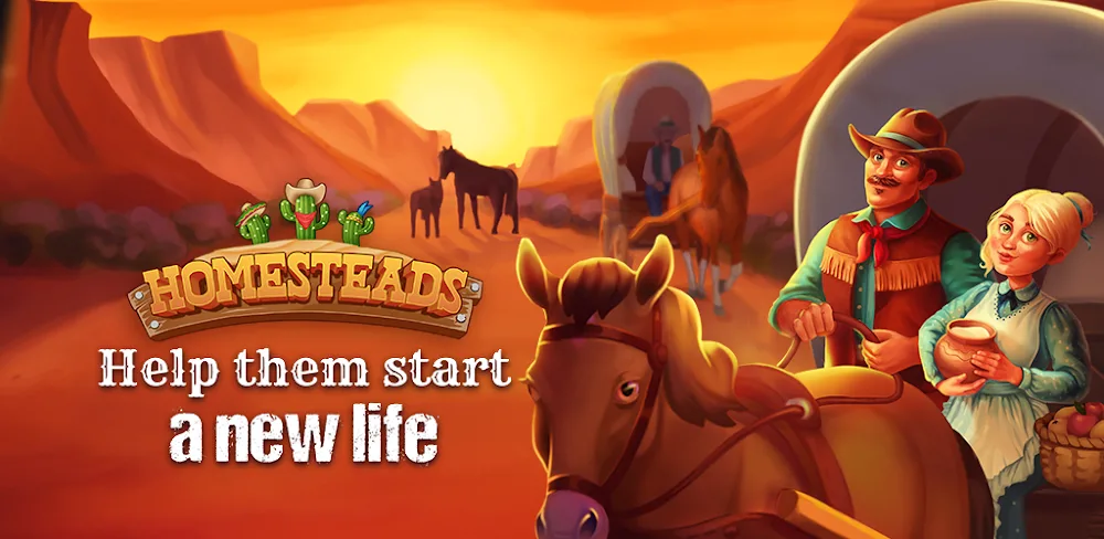 Homesteads: Dream Farm MOD APK Cover