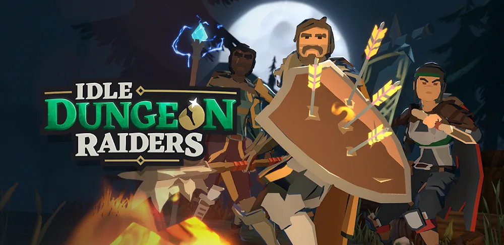 Idle Dungeon Raiders MOD APK Cover