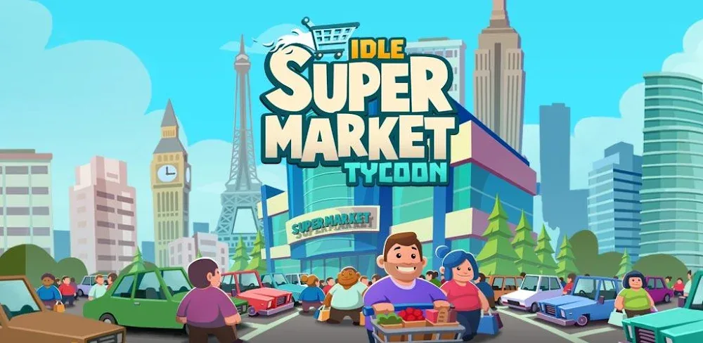 Idle Supermarket Tycoon MOD APK Cover