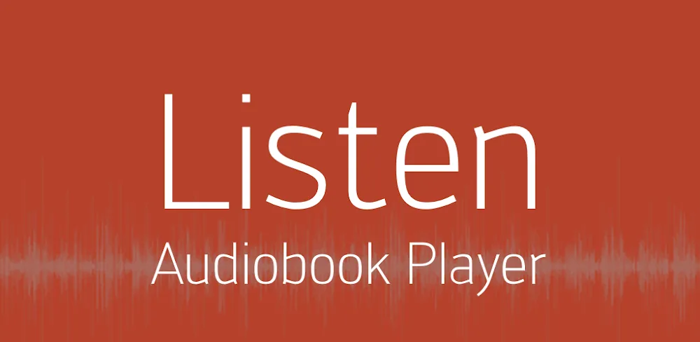 Listen Audiobook Player MOD APK Cover