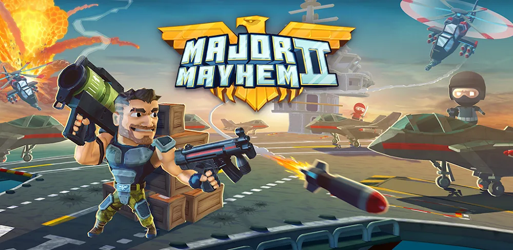 Major Mayhem 2 MOD APK Cover