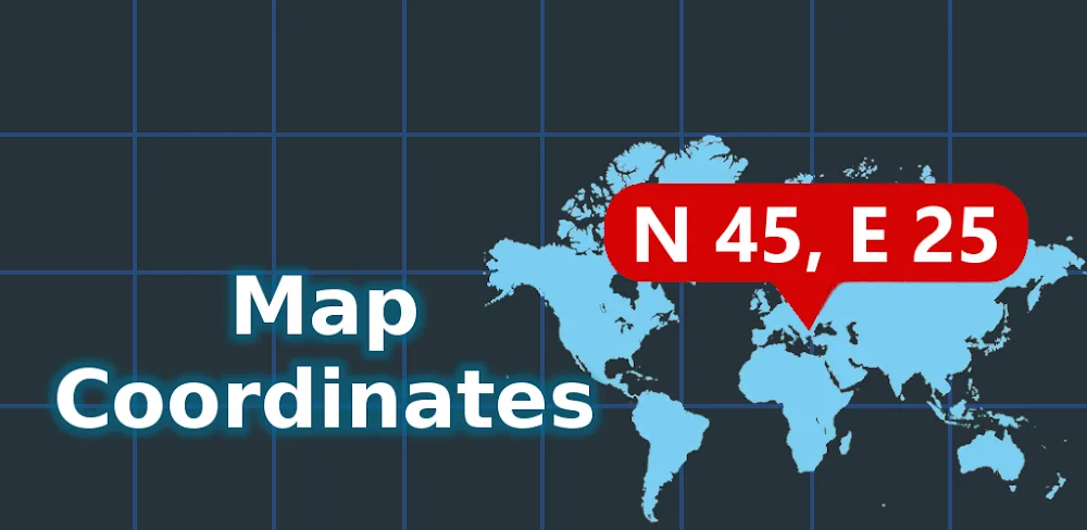 Map Coordinates MOD APK Cover