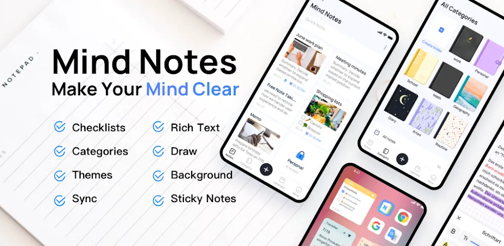 Mind Notes MOD APK Cover