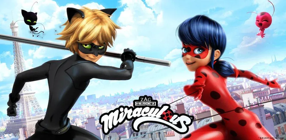 Miraculous Ladybug & Cat Noir MOD APK Cover