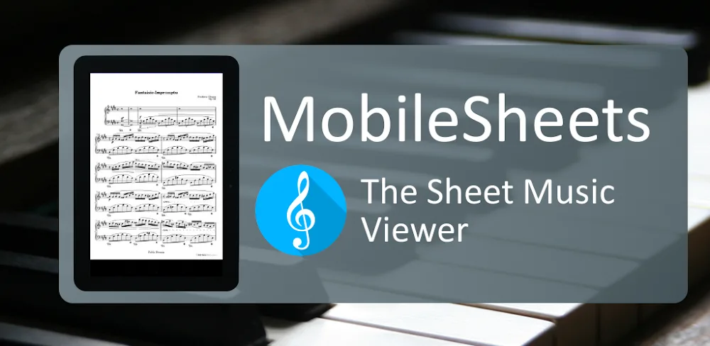 MobileSheets Trial MOD APK Cover