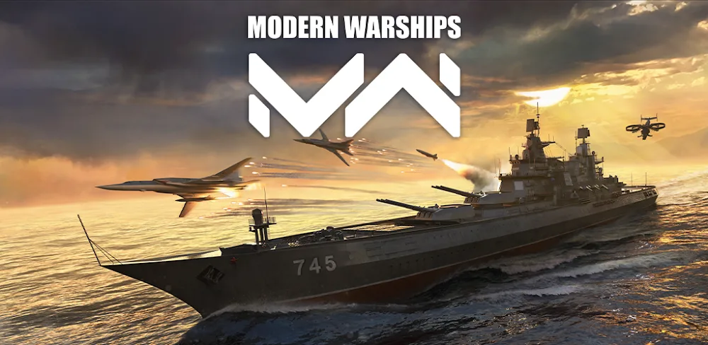 Modern Warships MOD APK Cover