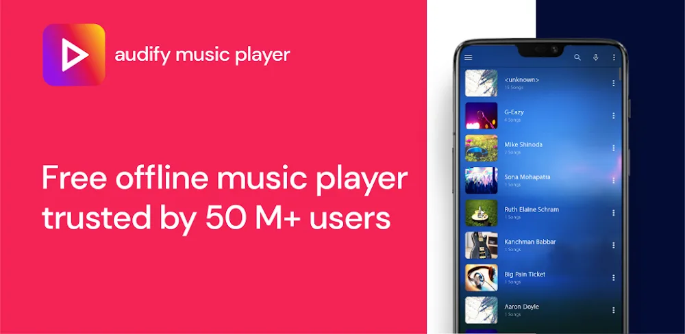 Audify Player MOD APK Cover