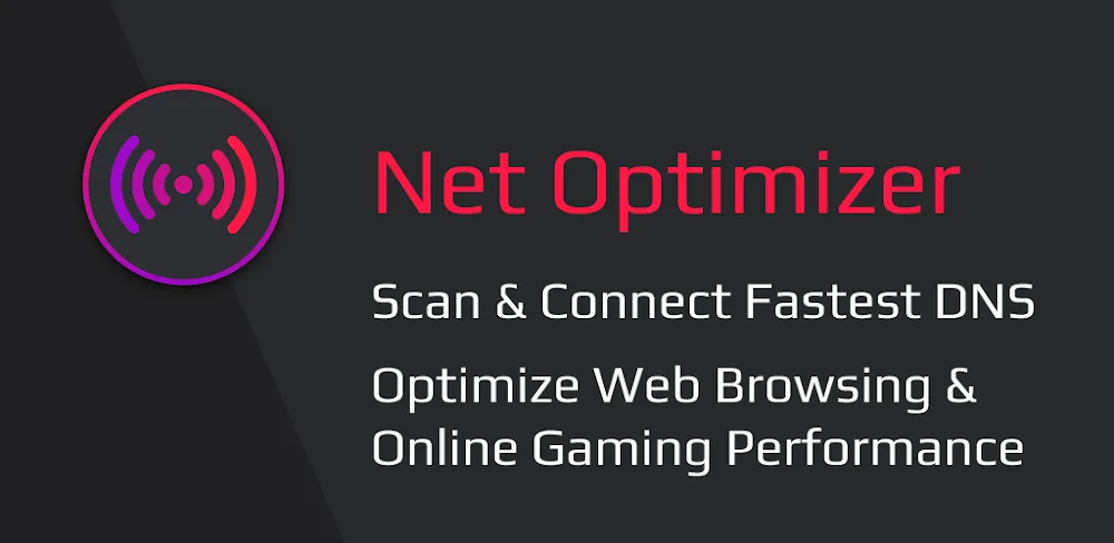 Net Optimizer: Optimize Ping MOD APK Cover