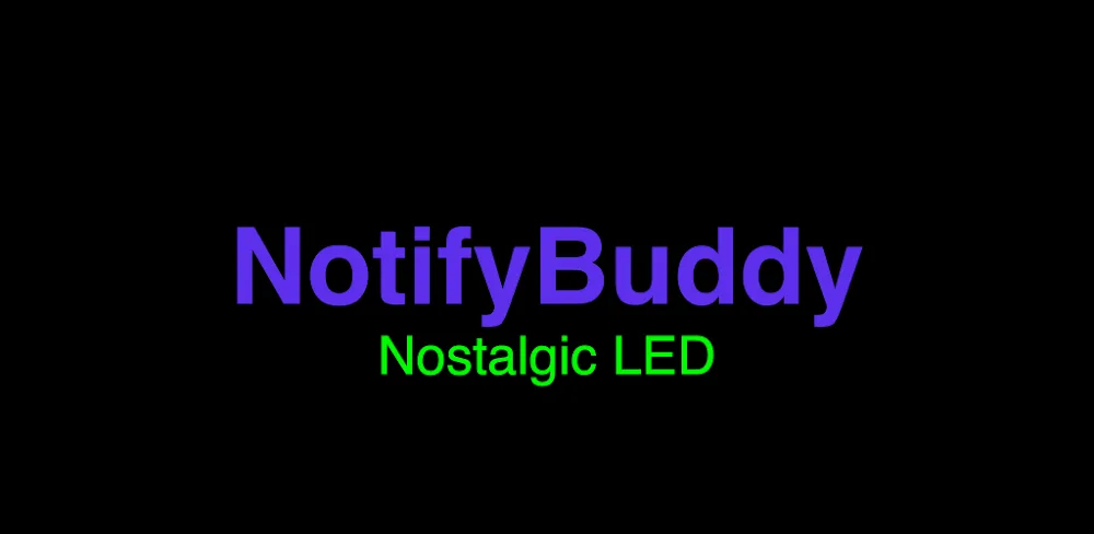 NotifyBuddy – Notification LED MOD APK Cover