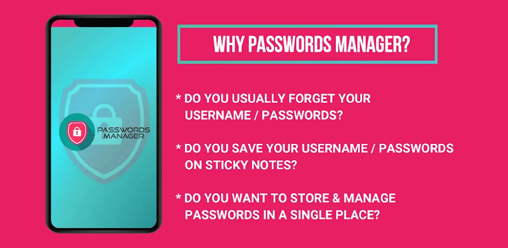 Passwords-Manager-PRO MOD APK Cover