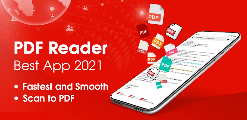 PDF Reader MOD APK Cover