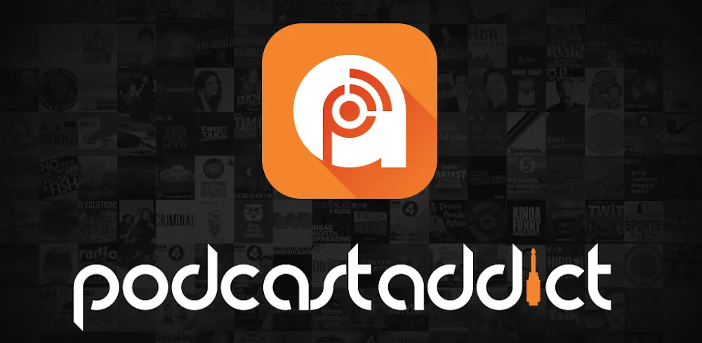 Podcast Addict MOD APK Cover