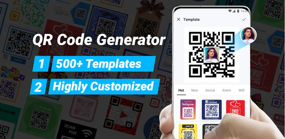 QR Code Generator MOD APK Cover