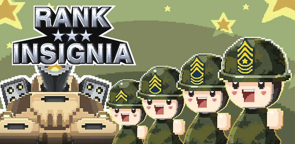 Raising Rank Insignia MOD APK Cover