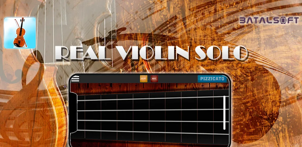 Real Violin Solo MOD APK Cover