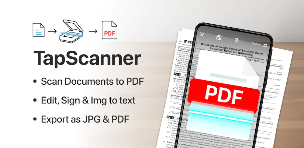 TapScanner MOD APK Cover