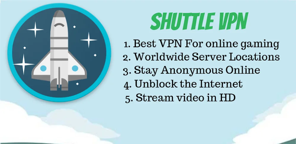 Shuttle VPN MOD APK Cover