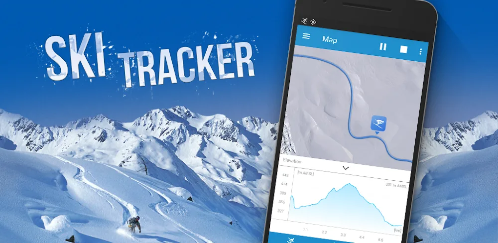 Ski Tracker MOD APK Cover