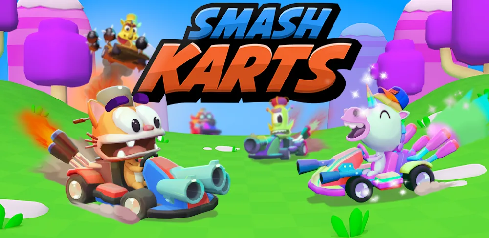 SmashKarts.io MOD APK Cover