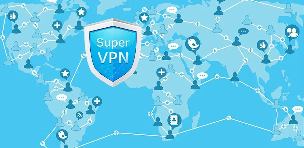 SuperVPN MOD APK Cover