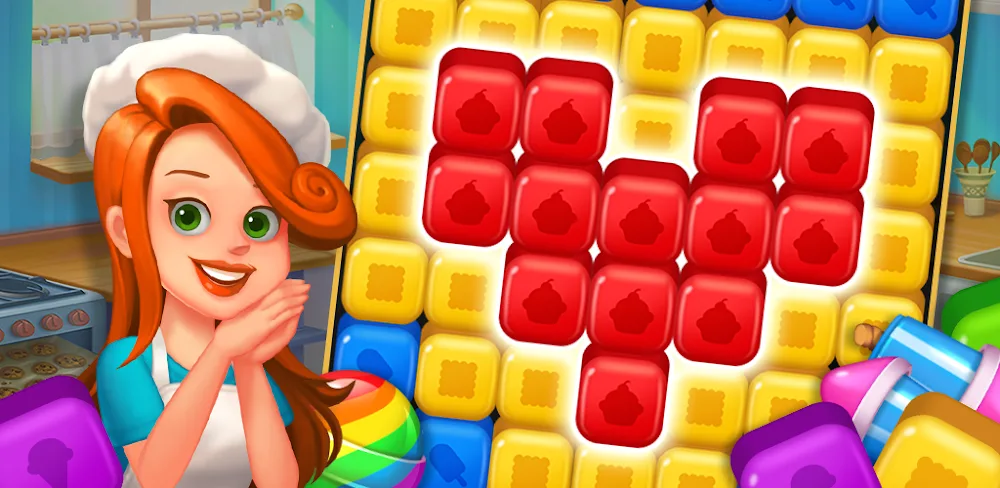 Sweet Cube Blast MOD APK Cover