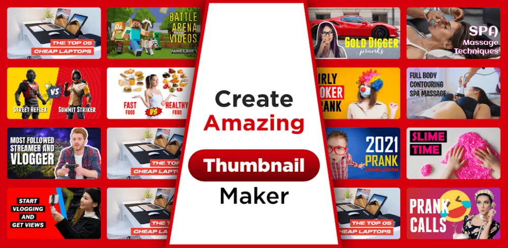 Thumbnail Maker MOD APK Cover