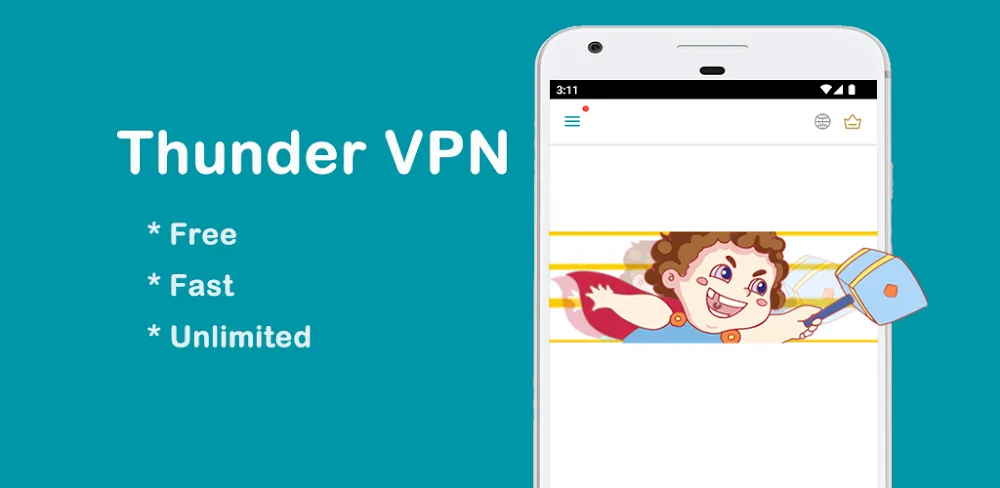 Thunder VPN MOD APK Cover