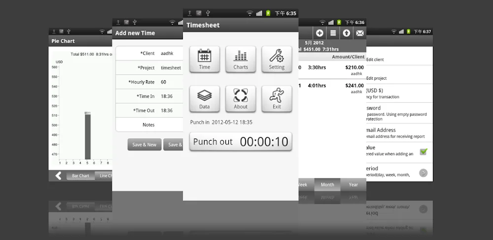 Timesheet MOD APK Cover