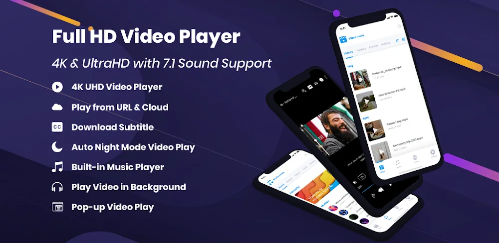 Video Player HD All Format MOD APK Cover