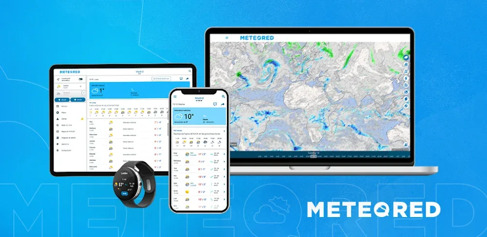 Weather – Meteored Pro News MOD APK Cover