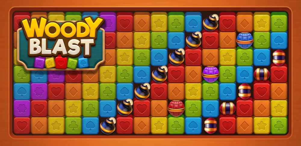 Woody Blast MOD APK Cover