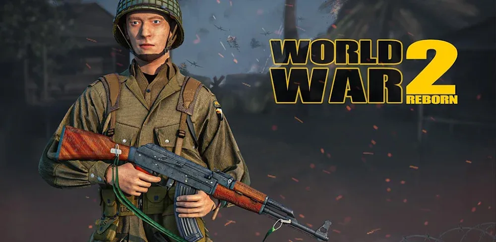 World War 2 Reborn MOD APK Cover