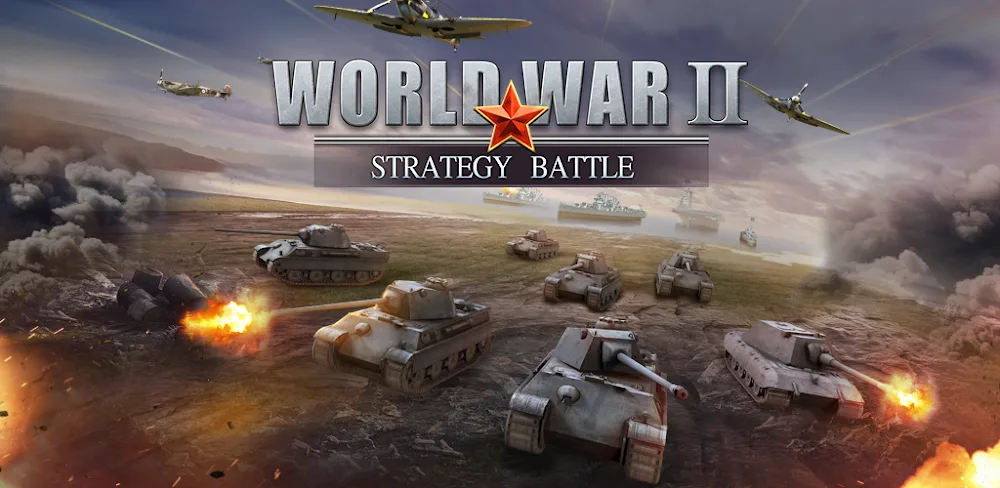 World War 2: Strategy War Games MOD APK Cover