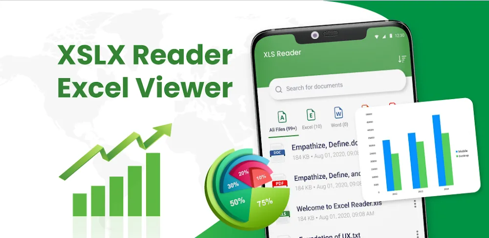 XLSX Reader – Excel Viewer MOD APK Cover