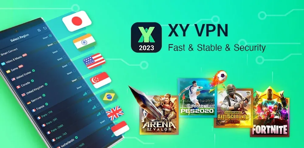 XY VPN MOD APK Cover