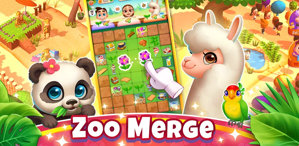 Zoo Merge MOD APK Cover