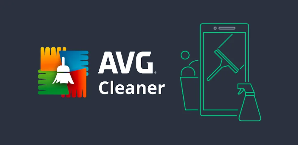 AVG Cleaner MOD APK Cover