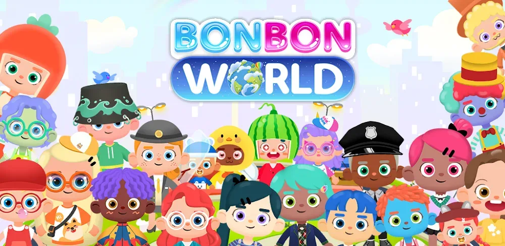 BonBon Life World Make Stories MOD APK Cover