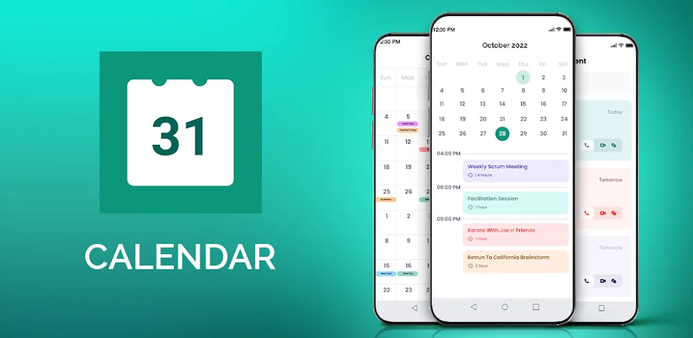 Calendar MOD APK Cover