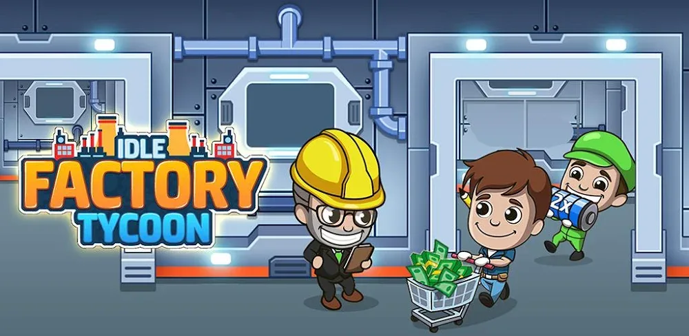 Idle Factory Tycoon MOD APK Cover