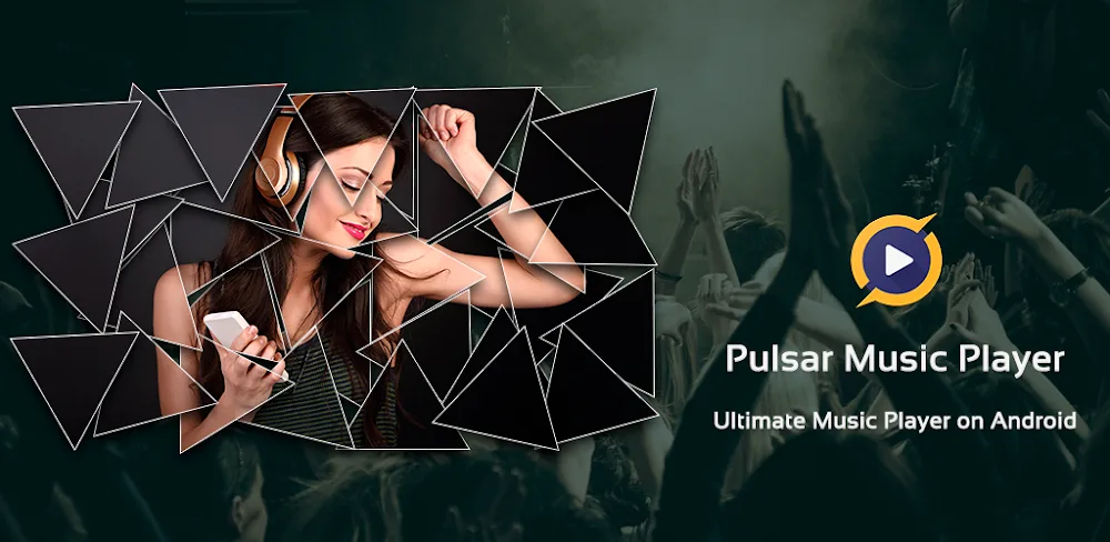 Pulsar Music Player Pro MOD APK Cover