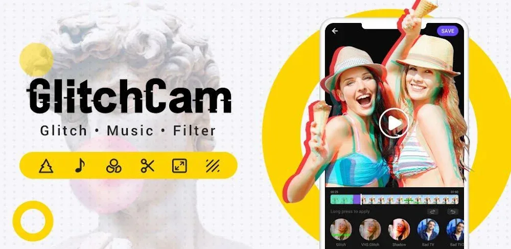 Glitch Video Editor – VideoCook MOD APK Cover