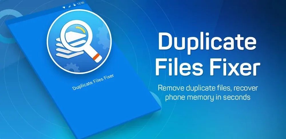 Duplicate Files Fixer -Remover MOD APK Cover