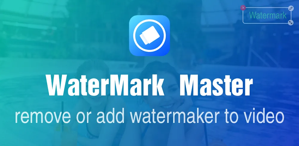 Watermark remover, Logo eraser MOD APK Cover